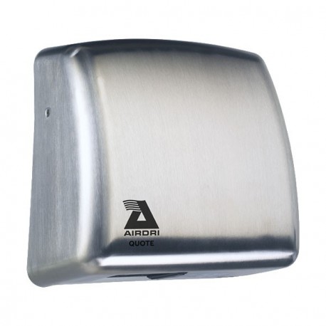 Sèche-mains Quote Airdri acier inoxydable brossé