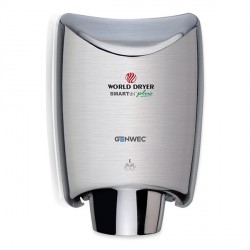 World Dryer SMARTdri plus Hand Dryer Aluminium brushed