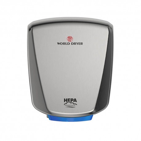 World Dryer VERDEdri Hand Dryer brushed stainless