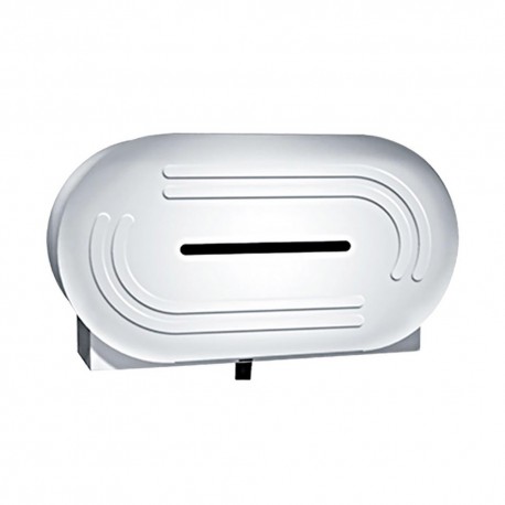 ASI Toilet Tissue Dispenser, Twin Hide-A-Roll, Surface Mounted