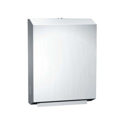 ASI 10-0210 Paper Towel Dispenser, Multi/C-Fold, Stainless Steel, Surface Mount (400C/550M)