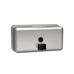 ASI Toilet Tissue Dispenser, Twin Hide-A-Roll, Surface Mounted