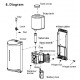 Fast Dry HK-RSD01 Automatic Soap Dispenser